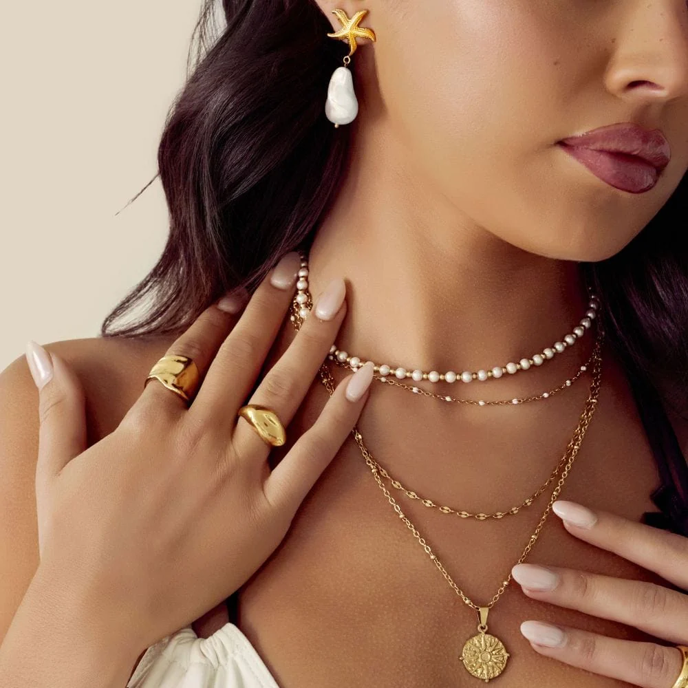 Blanco Beaded Necklace - Image 4