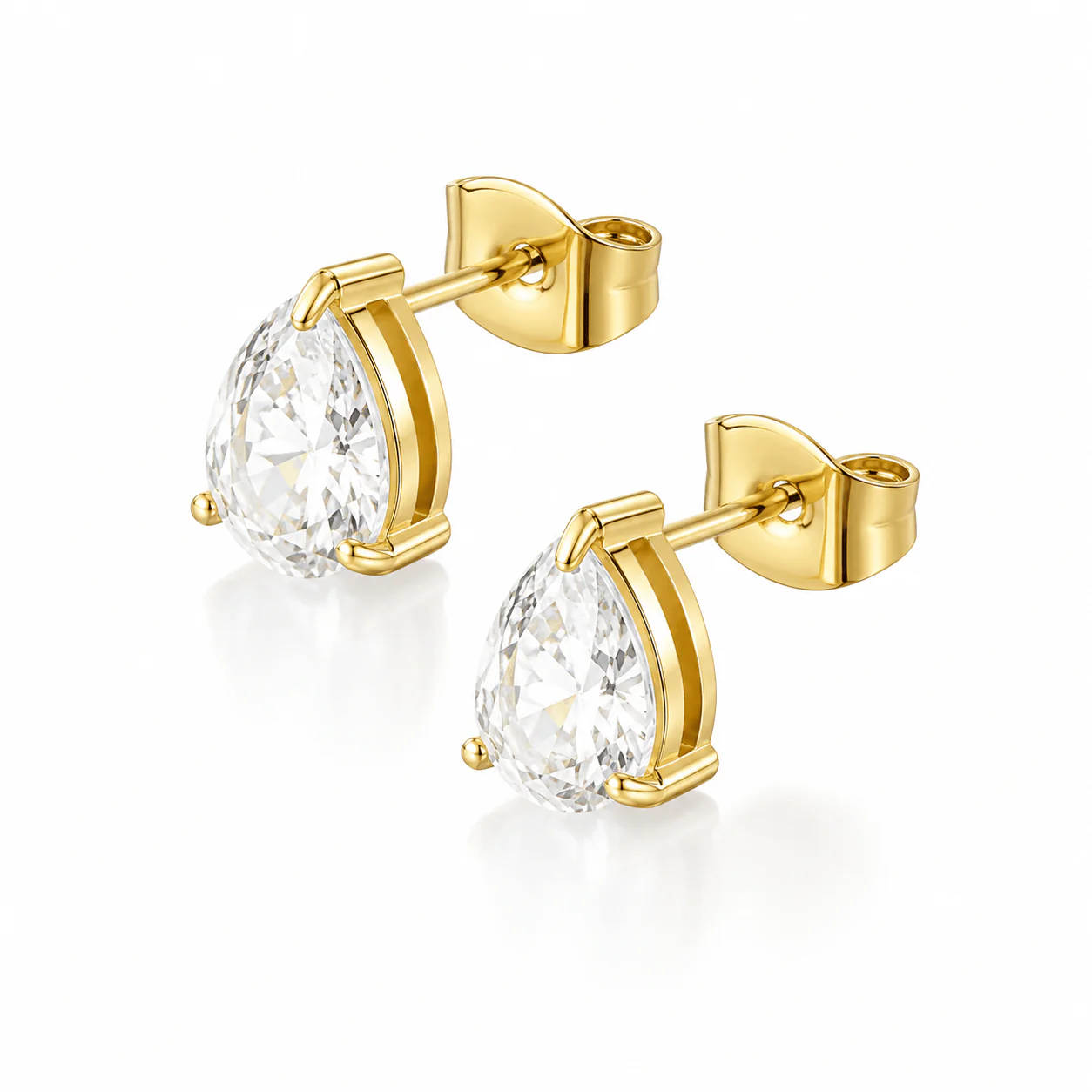 Chantelle Pear Stud Earrings