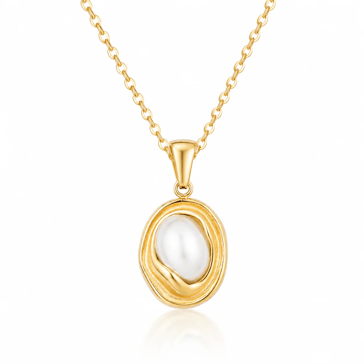 Glacier Pearl Necklace