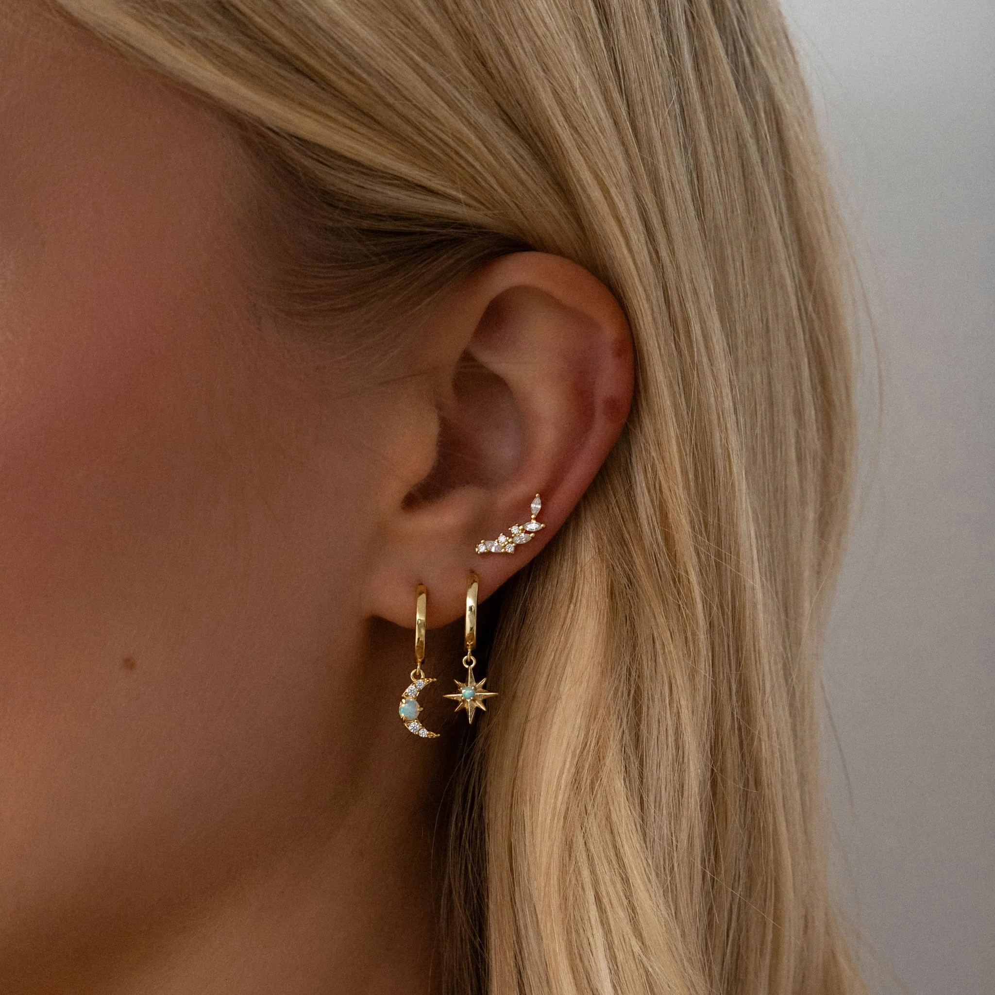 Lyra Stud Earrings - Image 2