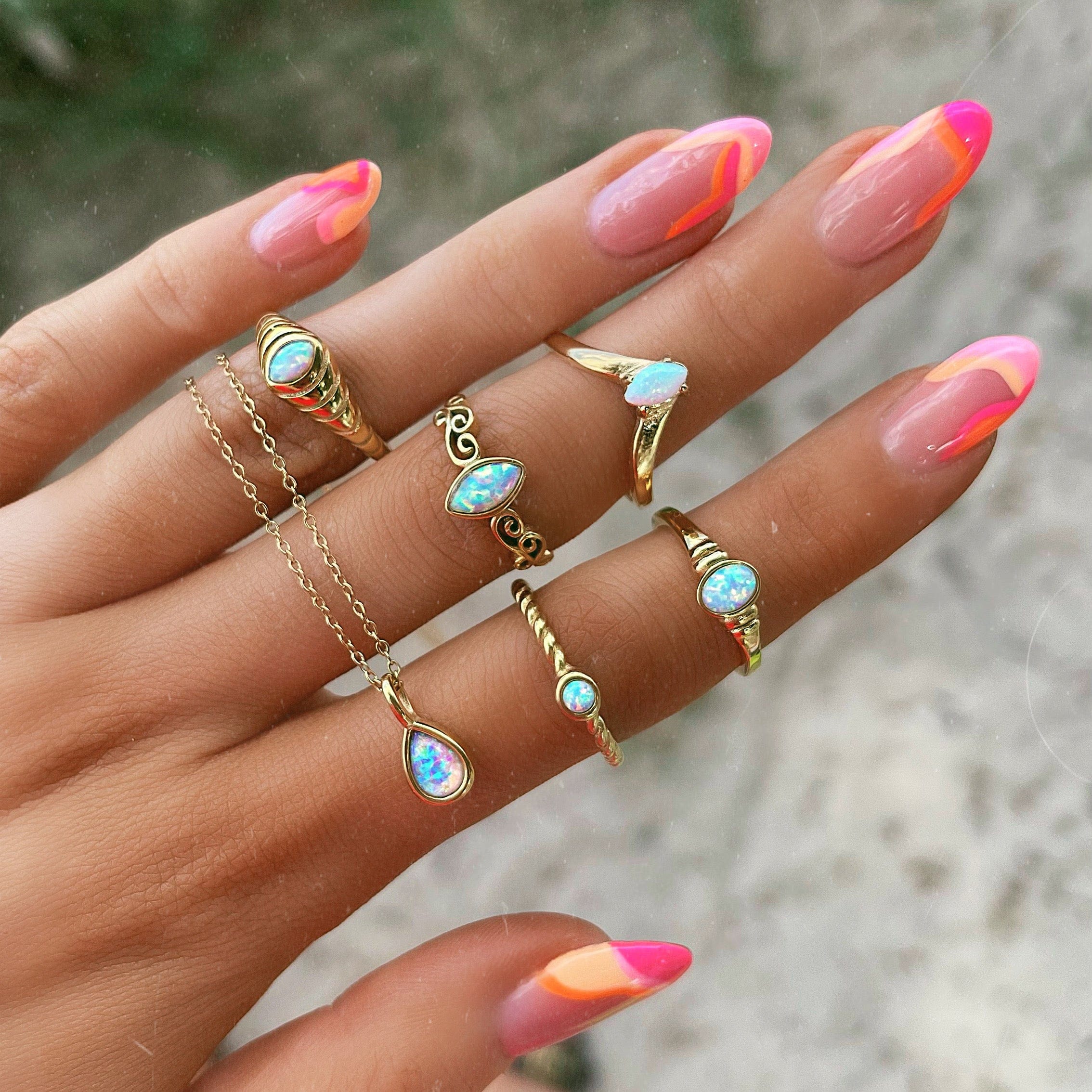 Mabel Opal Ring - Image 6
