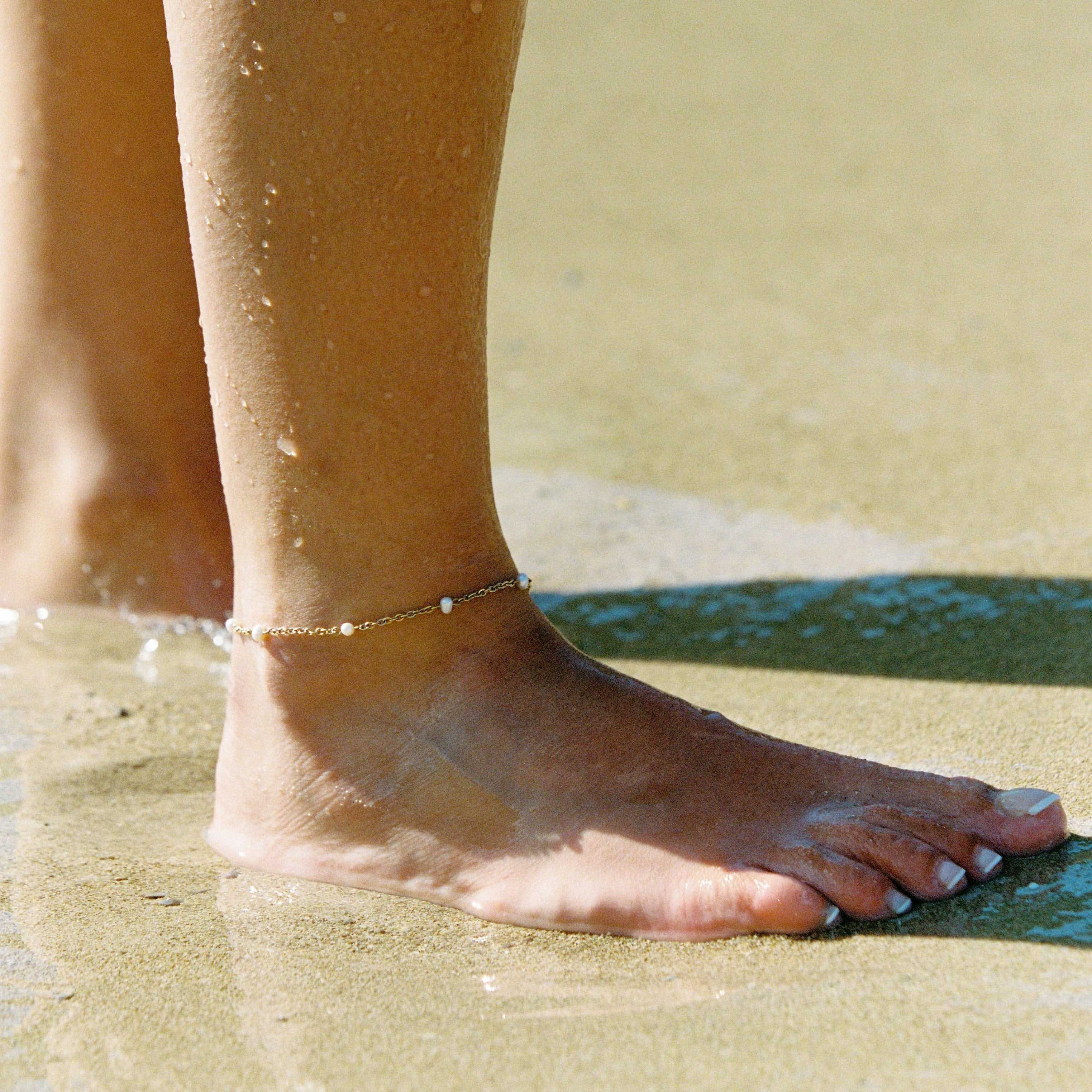 Nico Pearl Anklet - Image 2