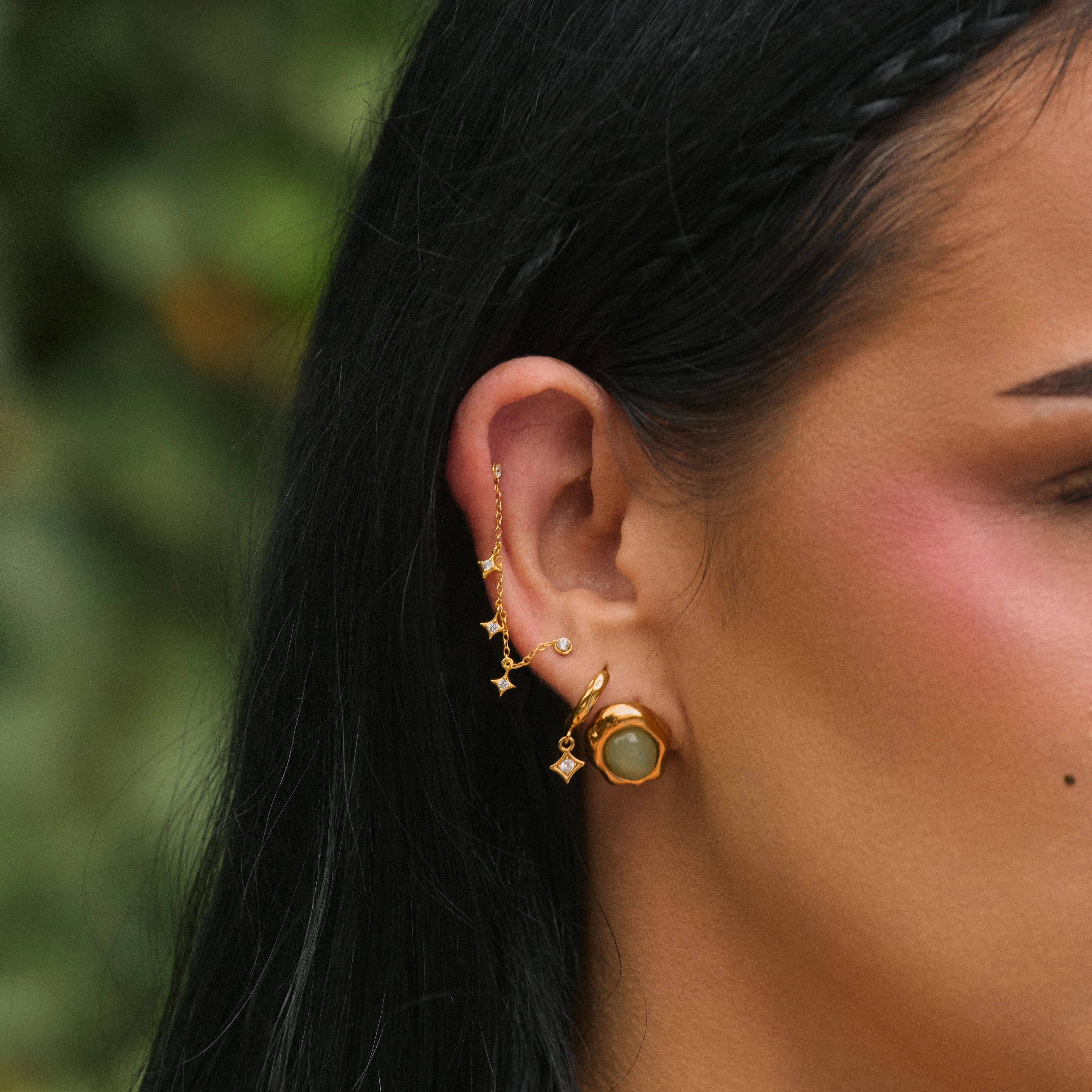 Venus Double Stud Earring - Image 2