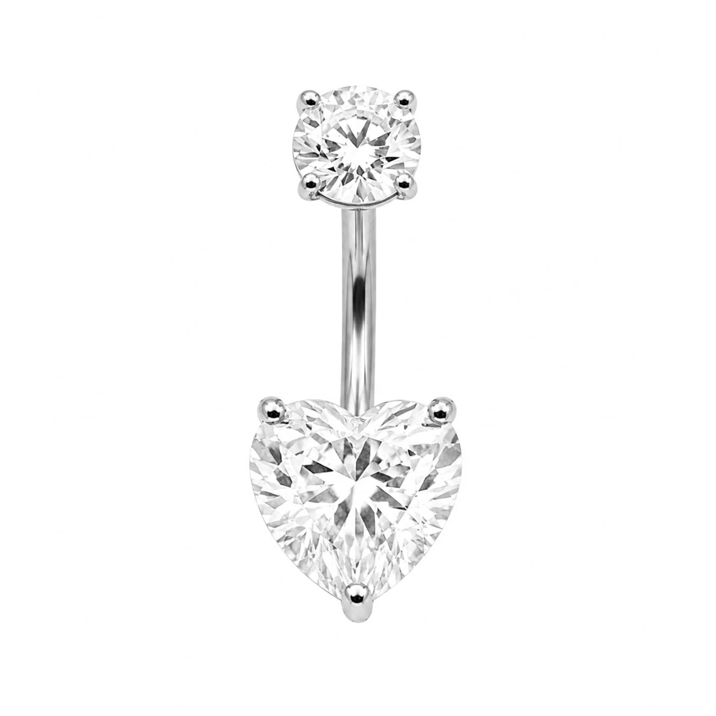 Verona Heart Belly Bar - Image 5